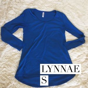 Lularoe Solid Blue Lynnae
